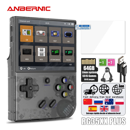 Consola de Videojuegos portatil ANBERNIC RG35XX PLUS